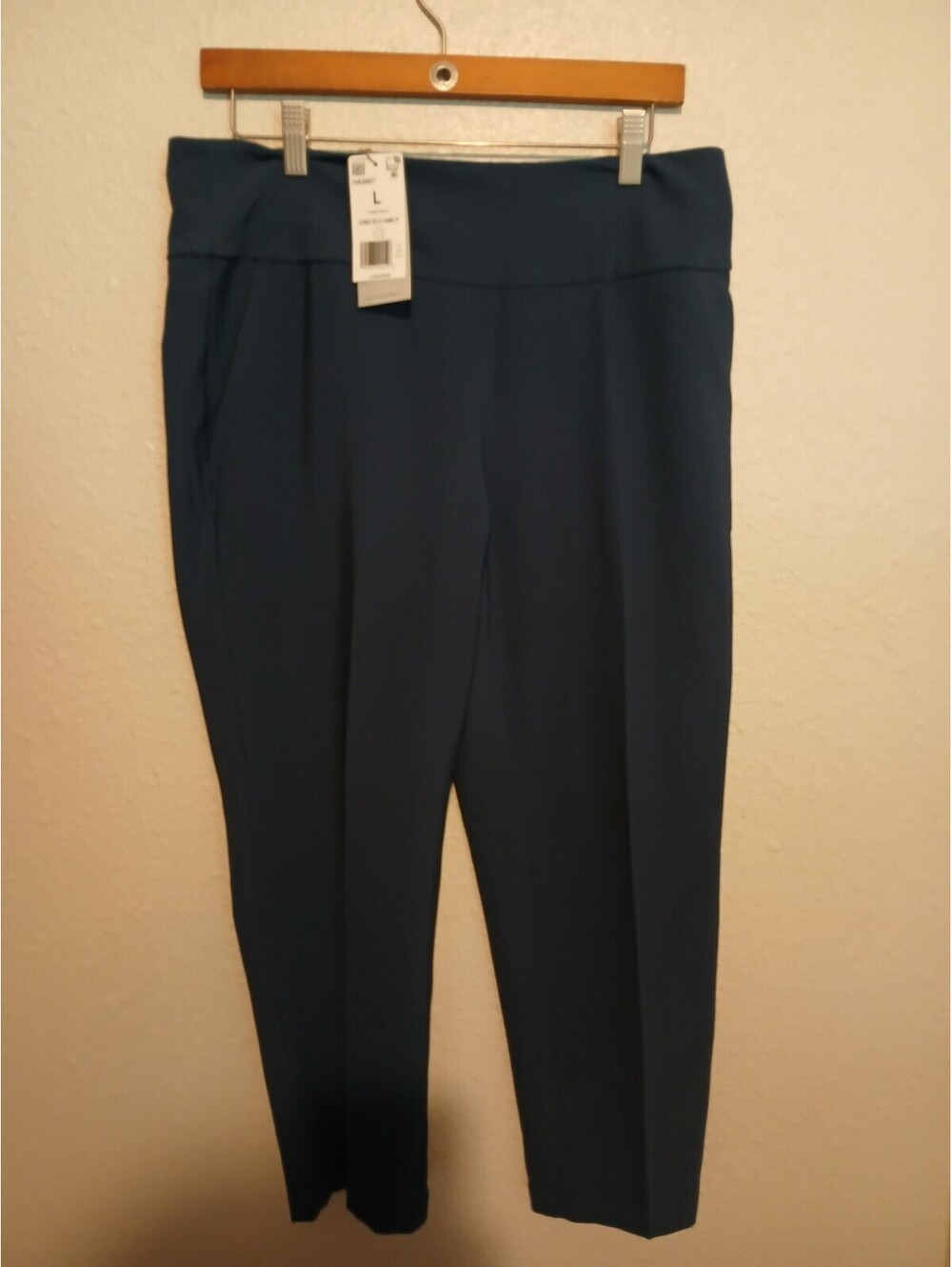 G009. Adidas Women's U365 SLD ANK P Golf Pants Size Large Navy Blue